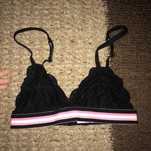 Black bralette